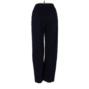 Zara Navy Blue Linen Drawstring Pants Women's Medium